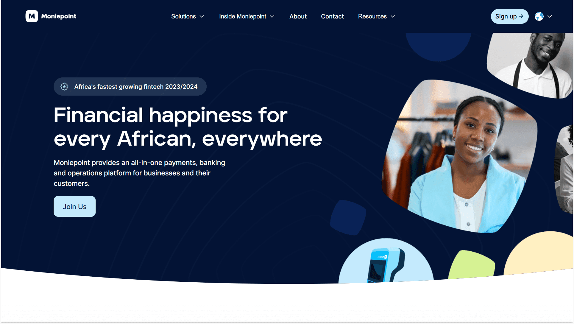 Moniepoint – Financial Happiness for Every African