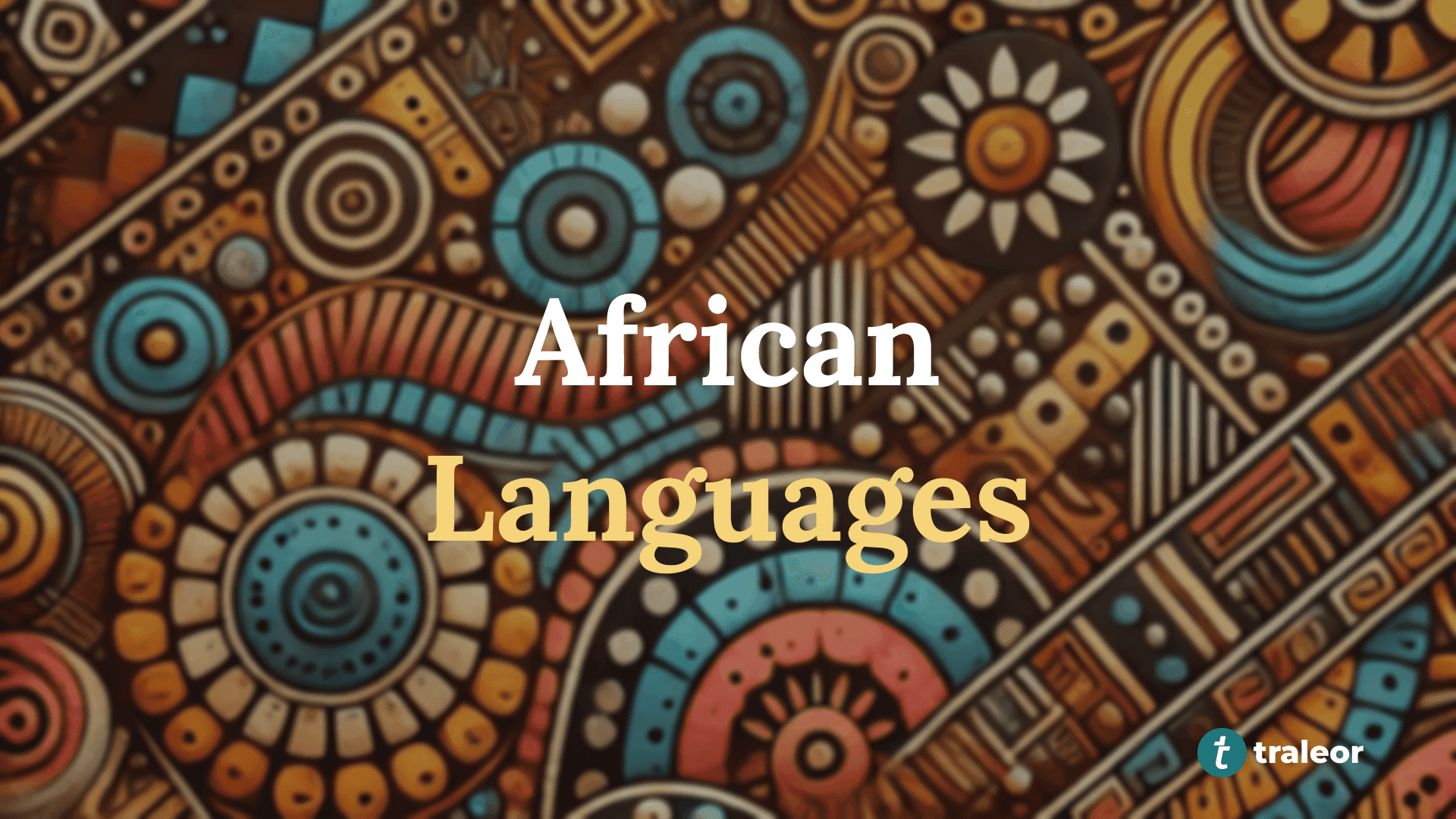 All You Need to Know About African Languages