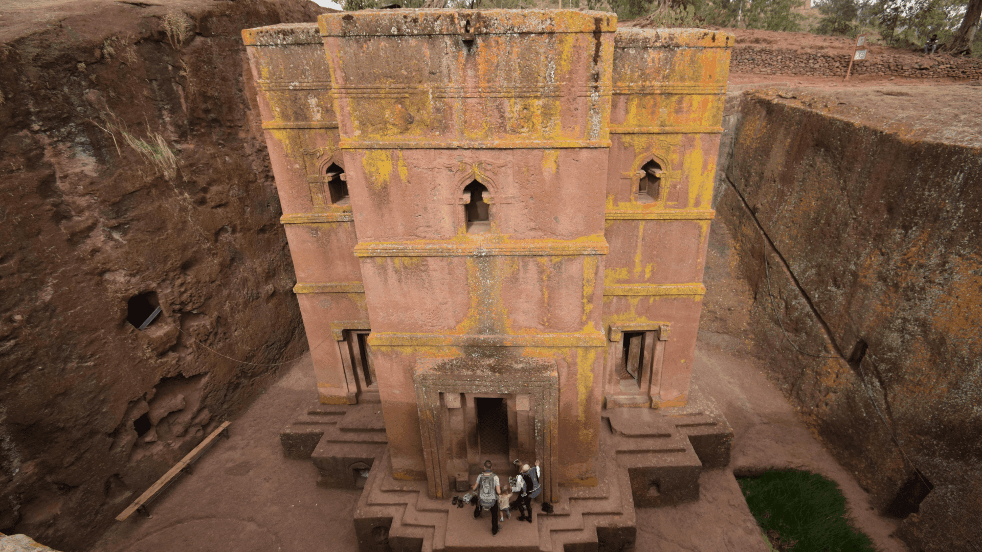 Rock Hewn Church Lalibela Ethiopia